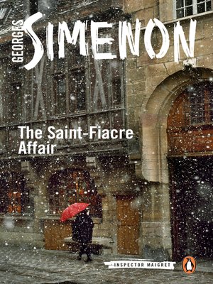 cover image of The Saint-Fiacre Affair